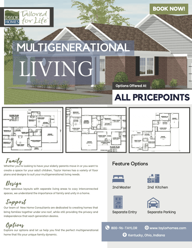 Multi-Generational Living Multigenerational Flyer