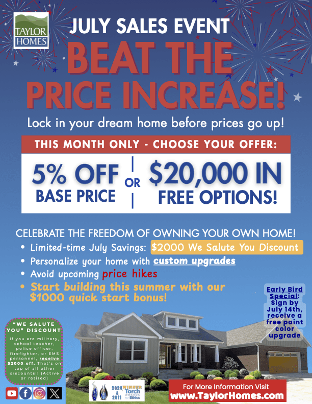 Beat The Summer Price Increase July 2025 Promo 2