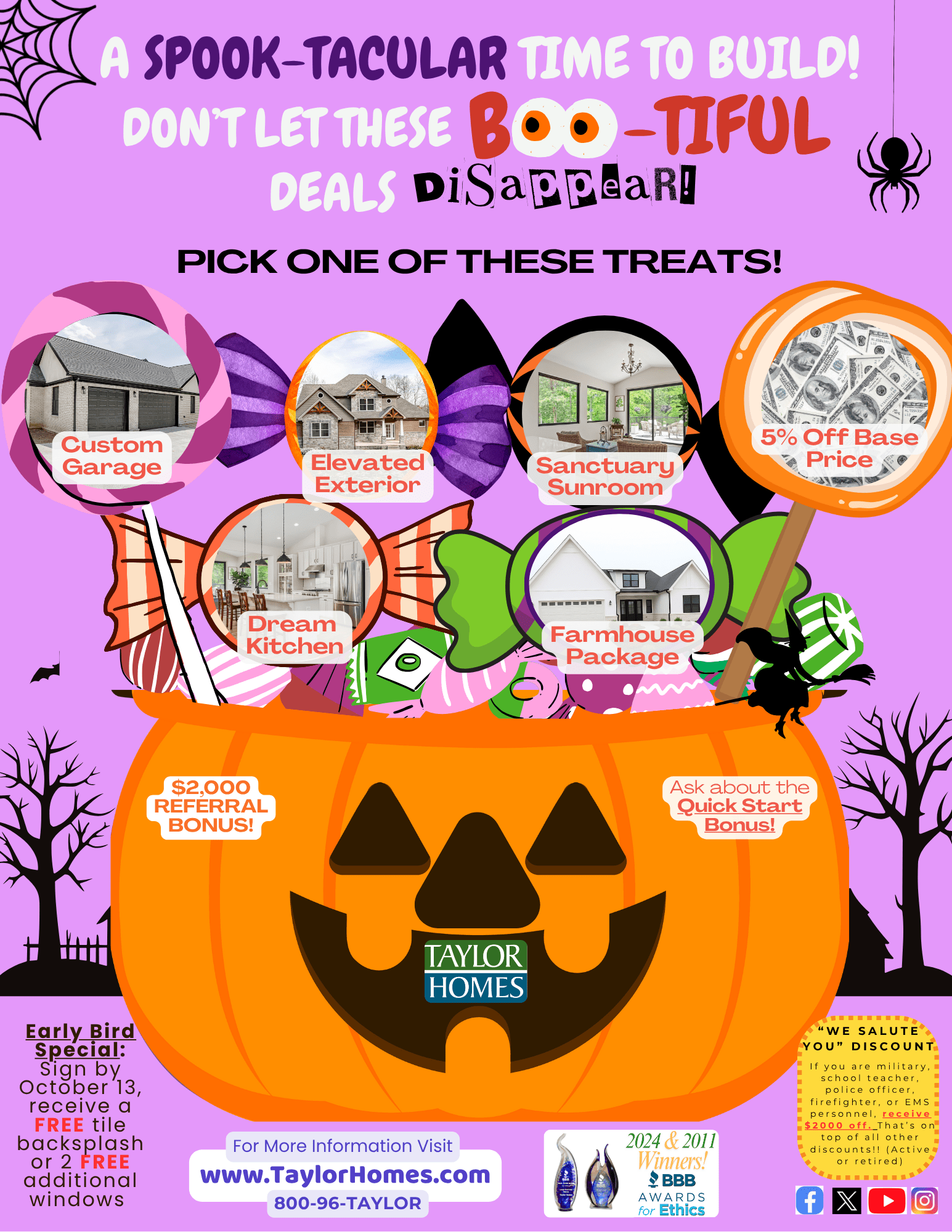Now Is A Spook-Tacular Time To Build! October 2025 Promo 1