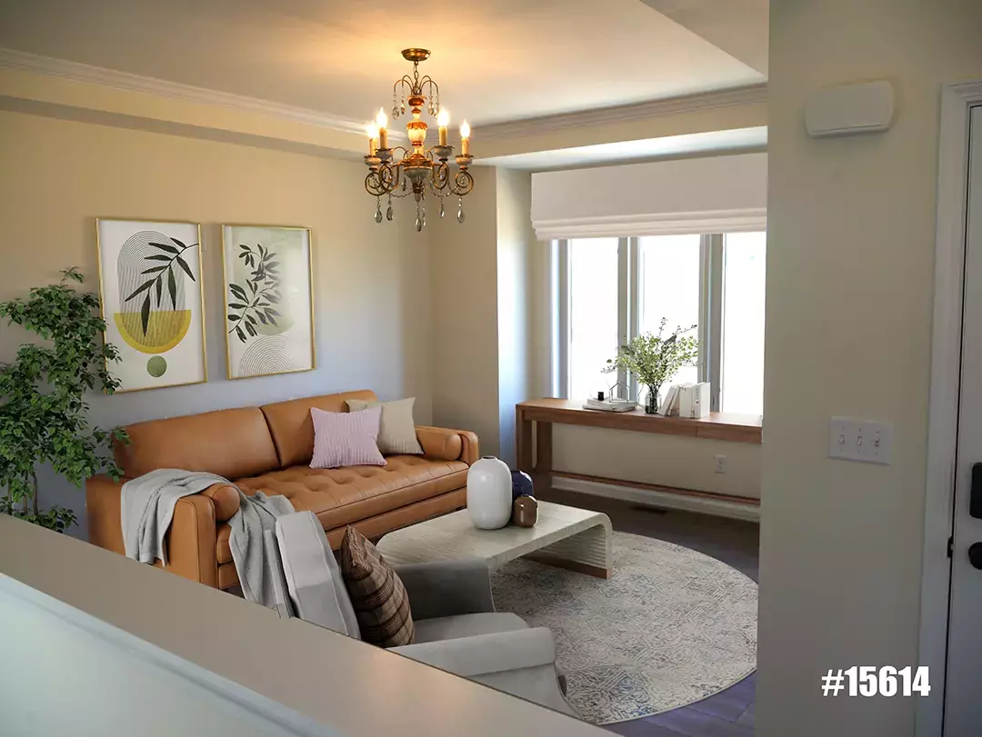 Customized Hanover 15614 Mckee Living Room Staged